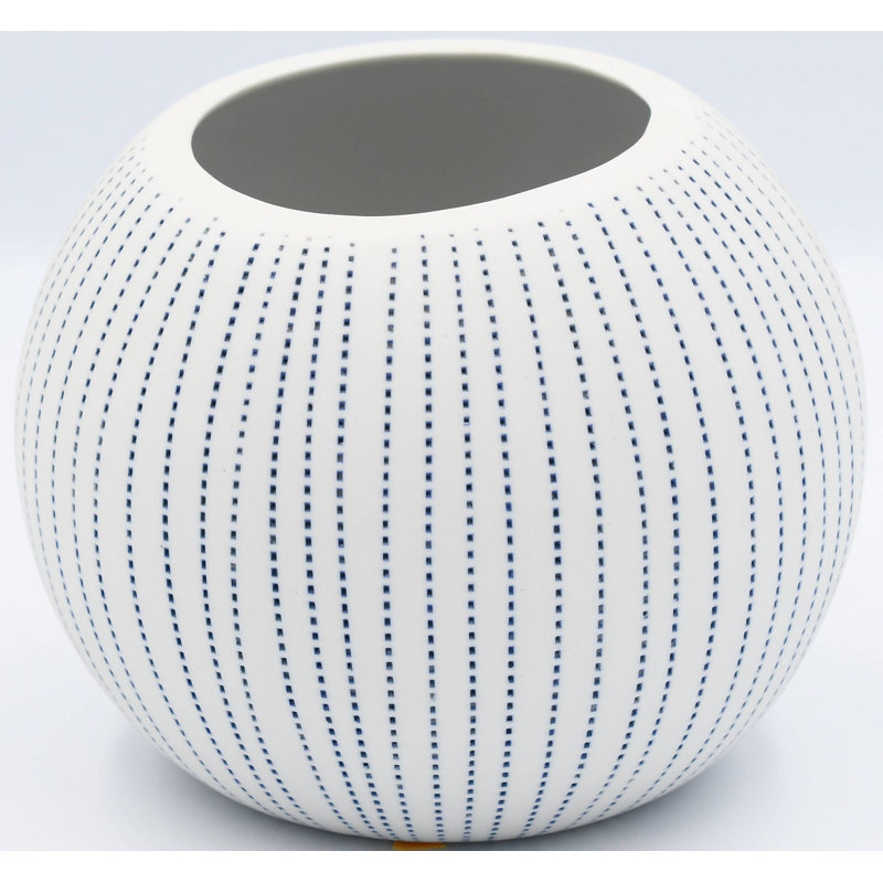 Alexzandar Jar 1, 4.1" H x 4.9" W x 4.9" D, Blue
