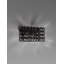 Minigiogali Wall Lamp 2 Black Glossy Chrome E26 Ul-2028332196-2028332201-2028332206