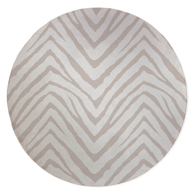 Zebra Stripe Non-Slip Outdoor Rug