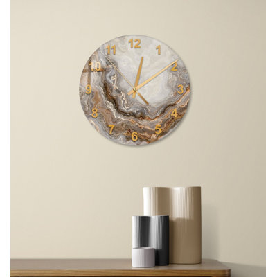 Horloge murale abstraite Viscardi