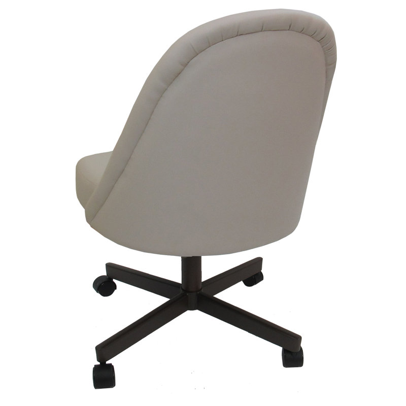 Chaise d'appoint rembourré, Café, Beige Océan