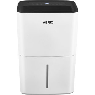 Aeric Portable Dehumidifier with Pump, Drain Hose and Bucket Full Alarm & Indicator
