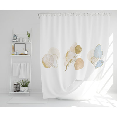 Elizabeth-May Polyester Shower Curtain