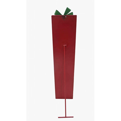 Piquet en métal The Holiday Aisle® Christmas Noel Leaner, multicolore