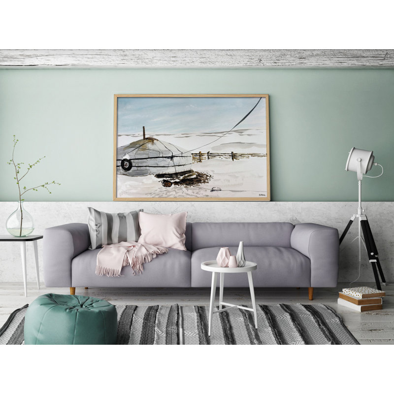 Ger by Bruno Vázquez - Wrapped Canvas Painting, 60cm H x 90cm W x 3cm D