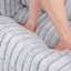 Gris modulaire pour la décoration intérieure - confortable et chic. Structure en métal, mousse. Microfibre. Formes variées. Siège souple pour chambre simple et espace de vie de 44,9 po. Matériaux, style, combinaison et multifonction-216422034