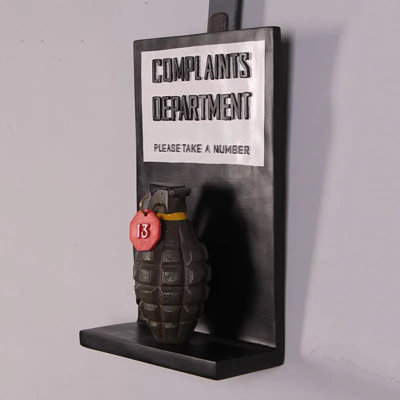 Statue décorative murale «Complaints»