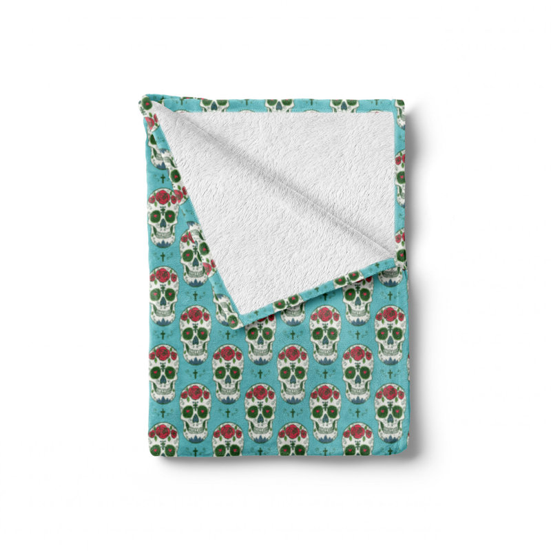 Hand Woven Throw Blanket, 50" W x 70" L