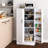 Miliah 47" Kitchen Pantry Cabinet, Pantry Cabinets with Adjustable Shelves, Kitchen Pantry Storage Cabinet, Buffet Cupboards Storage Cabinet for Home Office Use-1582823994
