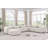 Ivion Upholstered U-Shaped Sectional Reversible-94884354
