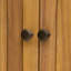 Armoire en bois d'acacia Kedzie
