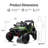 Ride-On Toys Outfunny 24 Volt All-Terrain Vehicles Battery Powered Ride On Toy with Remote Control-94621298