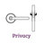Door Lever with Round Rosette-43663628-126557100