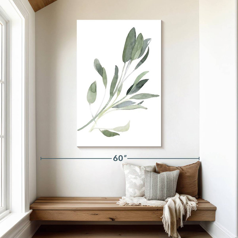 Harnek Simple Sage I, 48" H x 32" W