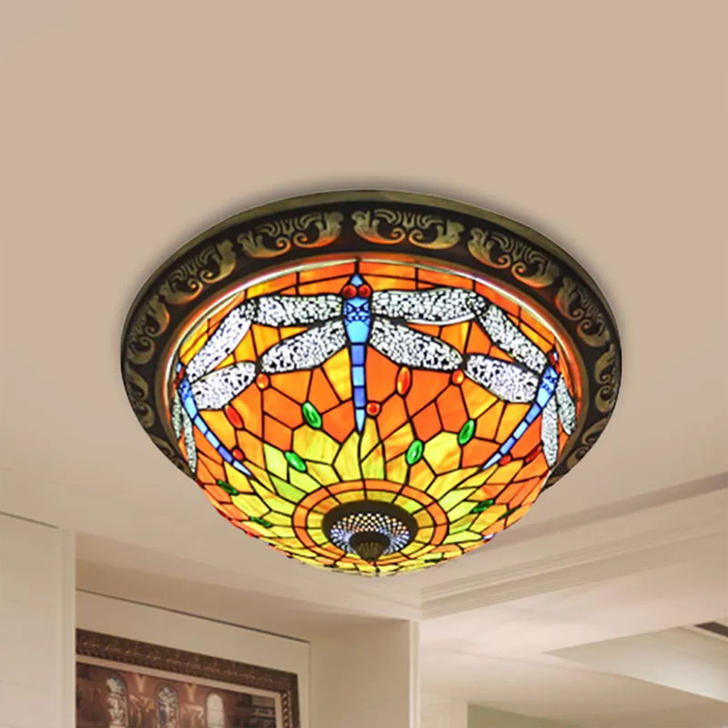 Alonnah Glass Flush Mount