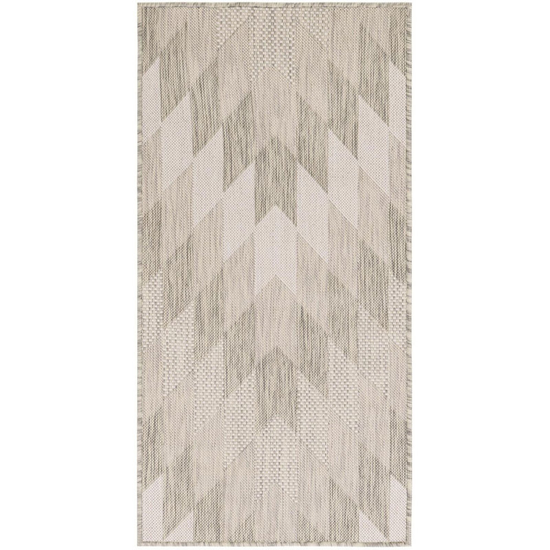 Aucun tapis gris Nykeia, Tapis de couloir 2 pi x 4 pi 1 po