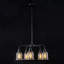 Flarescape 5 - Light Bell Clear Glass Pendant Chandelier