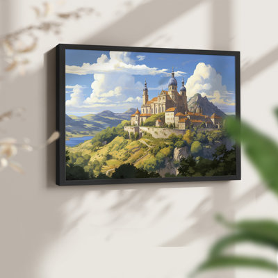 Paysage, série C, reproduction encadrée