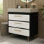 Meuble-lavabo autoportant moderne avec lavabo vasque en céramique et plateau en pierre frittée durable-104269570-104269581
