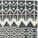 Alimatou Hand Knotted Wool/Cotton Geometric Rug in Charcoal