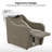 Shampoo Barber Backwash Chair Extended, Ceramic Shampoo Bowl Sink Chair-1339522127