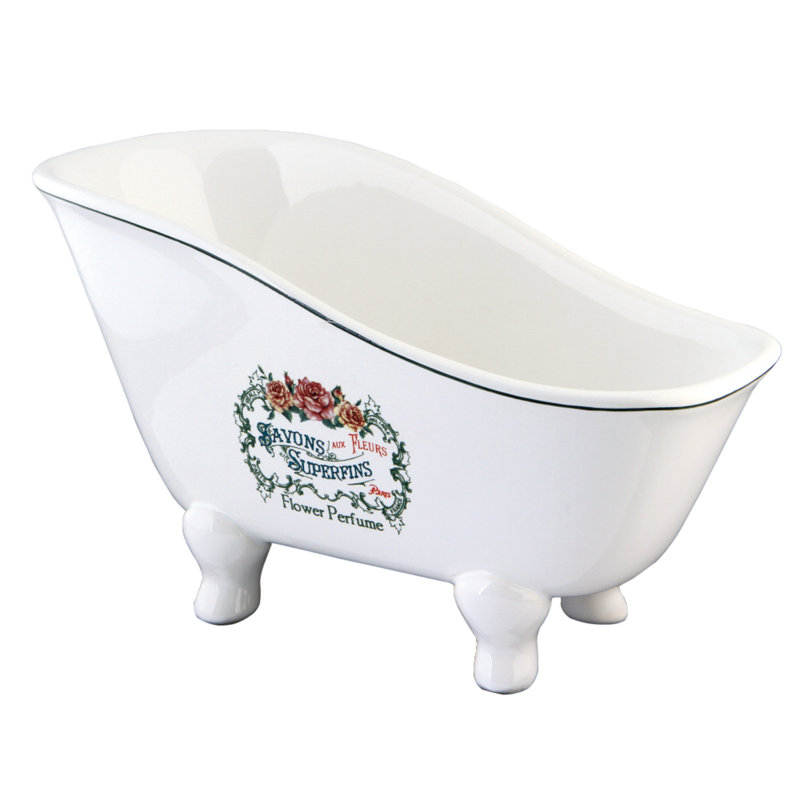 Kingston Brass Savons Superfins 8-1/16-Inch Mini Tub