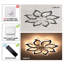 Kazuhito 37.4'' 7- Blade Dimmable LED Reversible Flush Mount Ceiling Fan With Remote And App-1590882271