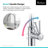 Sellette Pull Down Single Handle Kitchen Faucet-50918449-50918450