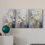 Floral Study Series XCV - Ensemble de toiles tendues avec châssis Premium - Prêt à être accroché-692447629