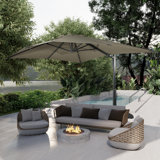 Stevin 157.48'' x 118.11'' Rectangular Cantilever Umbrella