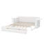 Lit de jour double avec bureau, tiroirs et table d'appoint hydraulique-531557415-531557412