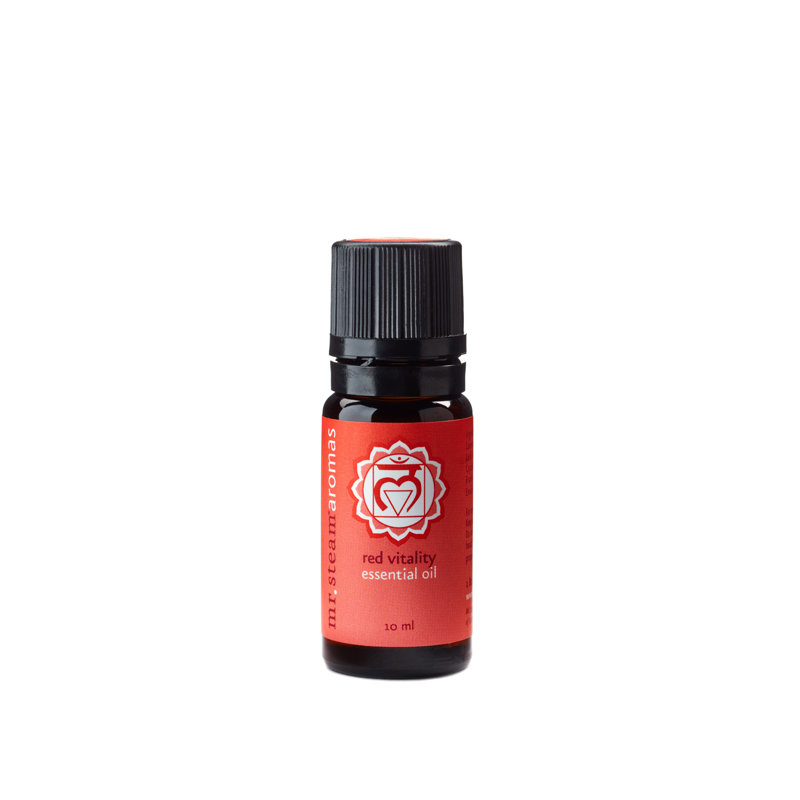 Huile de chakra rouge vitalité 10 ml