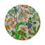 Plumeria Round Beaded Smooth Placemat-568597135