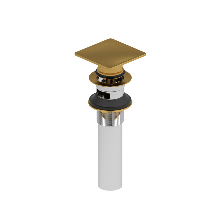 Pop-Up Bathroom Sink Drain with Overflow