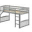 Lit mezzanine simple avec glissade
