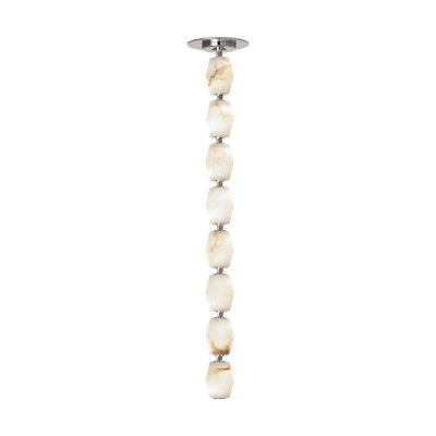 Sean Lavin Collier 24 Pendant in Bronze with Alabaster shade