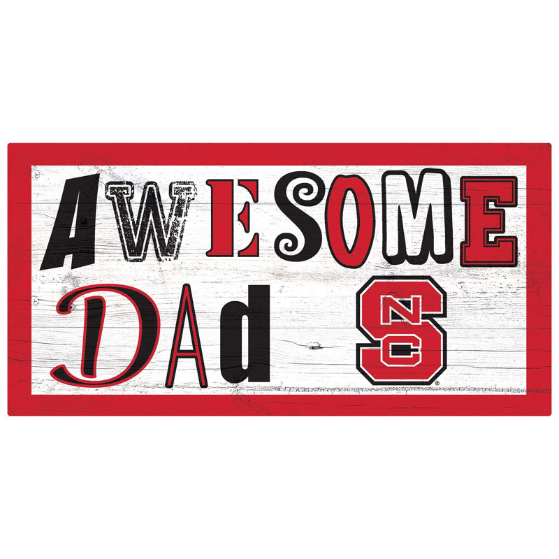 Industrial Entertainment Wall Decor, North Carolina State University