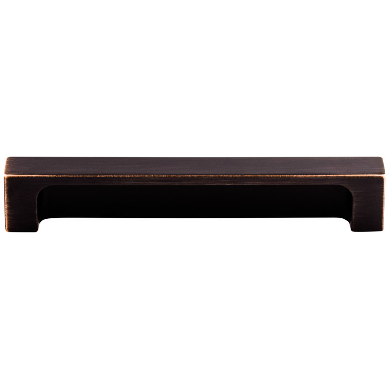 Modern Metro Finger Pull, Tuscan Bronze, 5" Center to Center