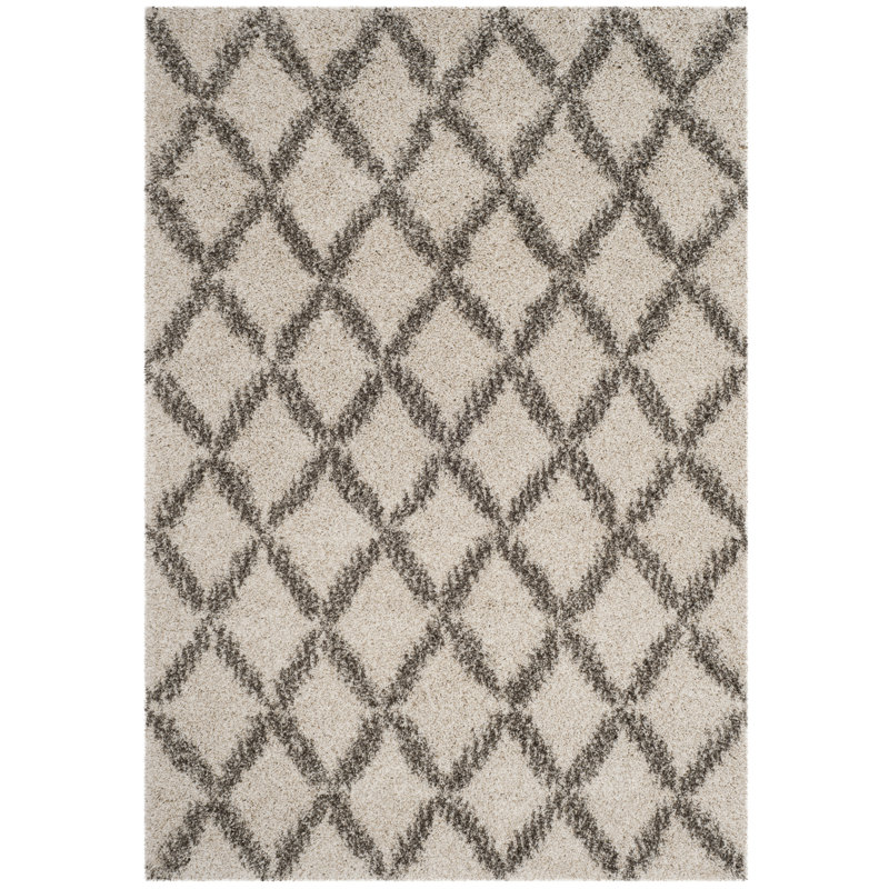 Hudson Shag Performance Geometric Rug, Rectangle 5'1" x 7'6"