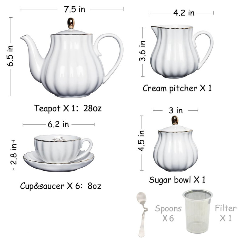 Astoria Grand Karsten 225ml Teapot Set