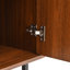 Mid-Century Modern Walnut Sideboard Buffet Cabinet