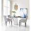 Small Leather Fringe Chandelier w/ Crown-71913479