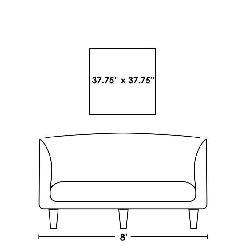 Today Is Your Day Print by Alicia Bock, 37.75" H x 37.75" W, Black