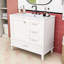Meuble-lavabo autoportant moderne avec lavabo en céramique lisse, porte à fermeture en douceur et rangement polyvalent-1432126921