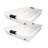 Homz Underbed Secure Latching Clear Plastic Storage Container-97136801-90640271-90640270