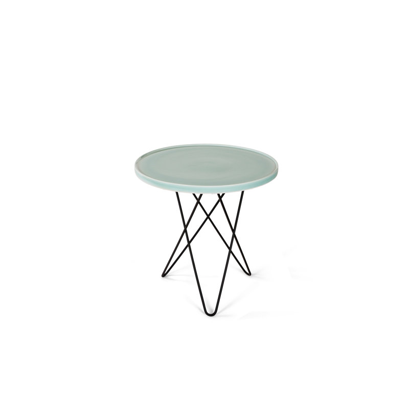 3 Legs Coffee Table, Light Green