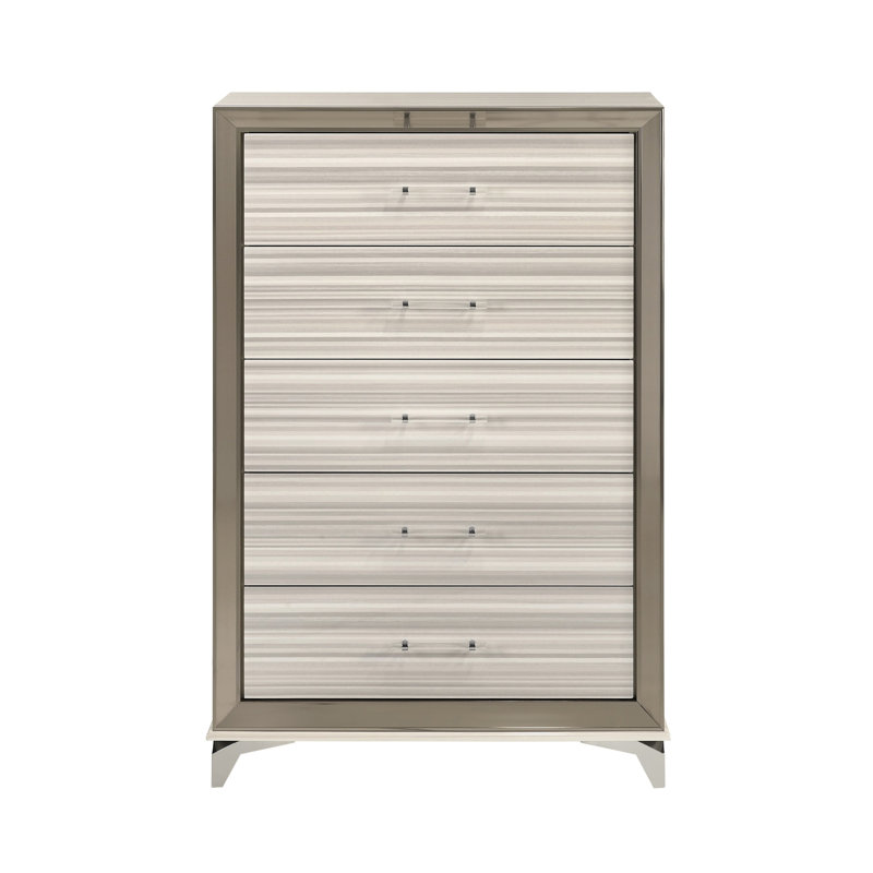 Commode étoile blanche