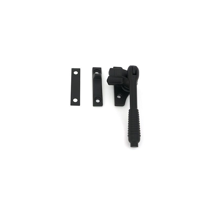 Reeded Night-Vent Locking Fastener (Steel Window), Matt Black