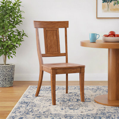 Sloan 17.13'' H Solid Wood Side Chair