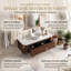 Meuble-lavabo mural simple 48 po avec plateau en marbre-460830518